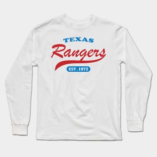Texas Rangers Classic Style Long Sleeve T-Shirt